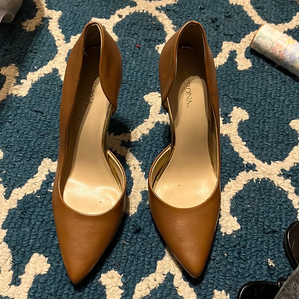 Brown heels
